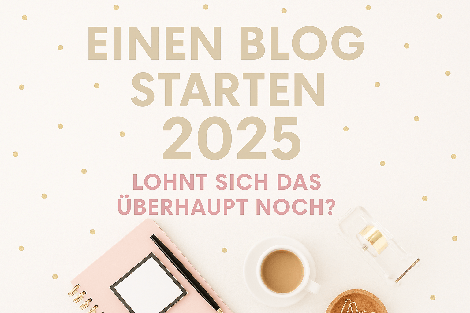 Einen Blog starten 2025