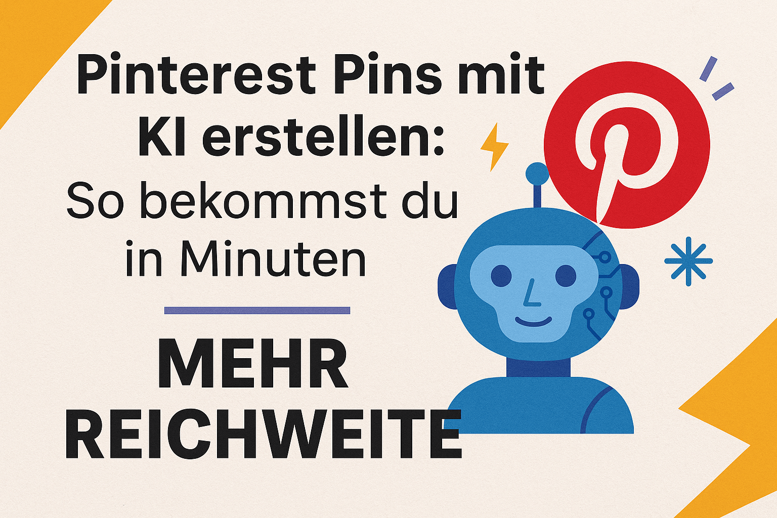 Pinterest Pins mit KI erstellen